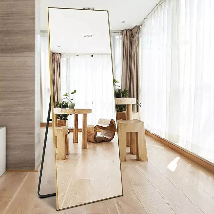아트 홈 호텔 장식 라운드 여러 모양 알루미늄 금속 나무 프레임 40 Cm 50 Cm 벽 거울